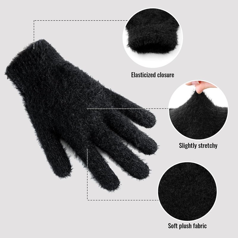 FSTEOE Winter Ear Muffs Women Warm Earmuff Girls Ear Warmers Soft Plush Outdoor Adjustable Ear Cover - Image 2